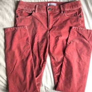 Ann Taylor loft pink cotton pants